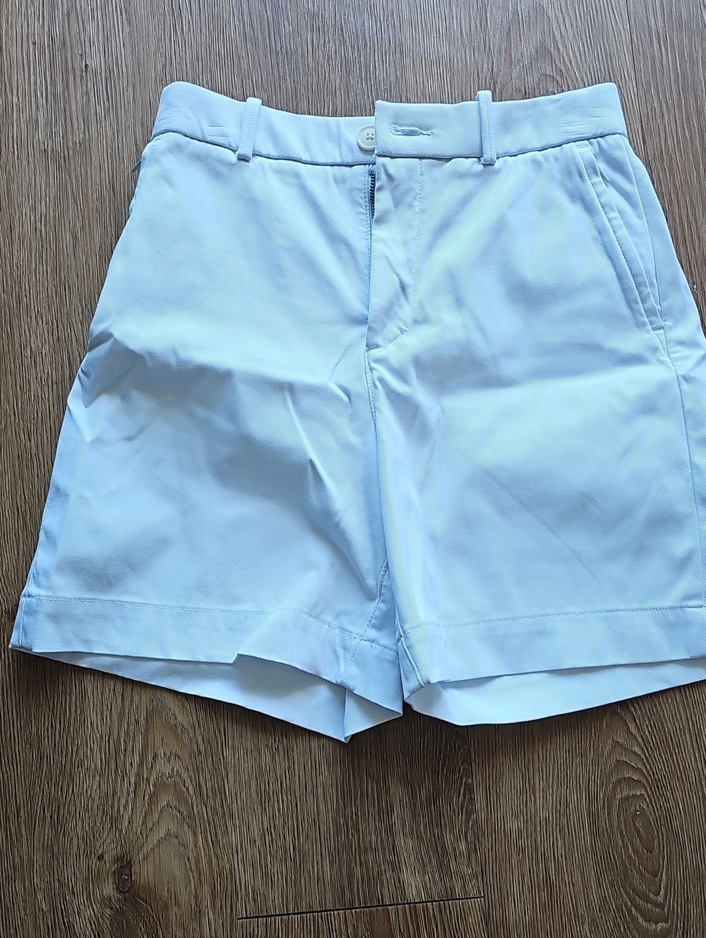 SPANX White High-Waist Shorts